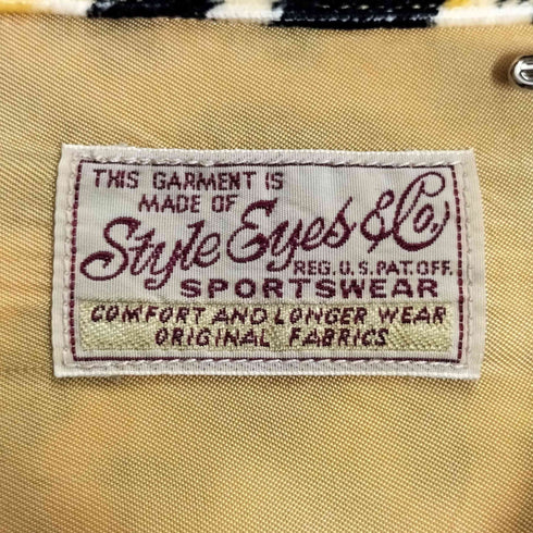 スタイルアイズ Style Eyes LEOPARD CORDUROY SPORTS SHIRT レオパード コーデュロイ オープンカラーシャツ メンズ JPN:L